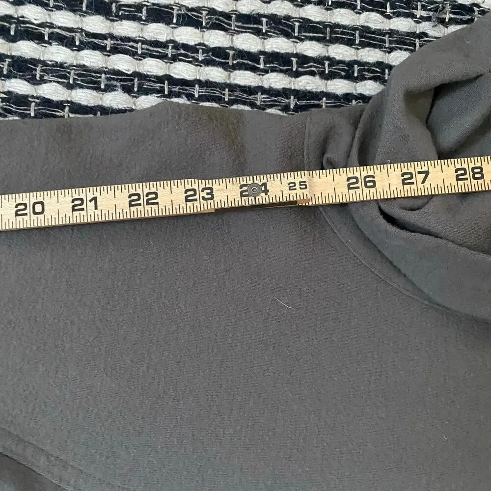 🌿ISSEY MIYAKE  Vintage Womens 100% Wool Long Sleeve GreenTurtle Neck Dress S - Picture 10 of 13